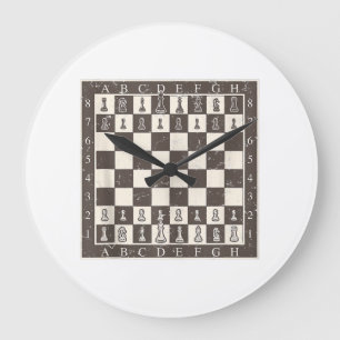 Cool Chess Board Halloween Costume Funny Lazy DIY Grote Klok