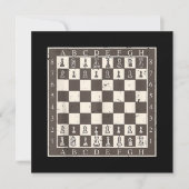 Cool Chess Board Halloween Costume Funny Lazy DIY Kaart (Voorkant)