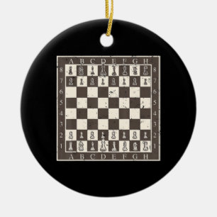 Cool Chess Board Halloween Costume Funny Lazy DIY Keramisch Ornament