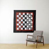 Cool Chess Board Halloween Costume Funny Lazy DIY Wandkleed (In Situ (horizontaal))