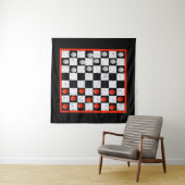 Cool Chess Board Halloween Costume Funny Lazy DIY Wandkleed (In situ)