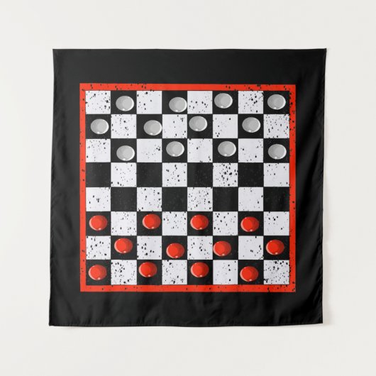 Cool Chess Board Halloween Costume Funny Lazy DIY Wandkleed (Voorkant)