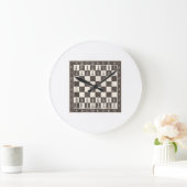 Cool Chess Board Halloween Costume Funny Lazy Grote Klok (Huis)
