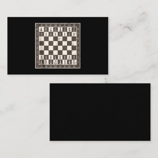 Cool Chess Board Halloween Costume Funny Lazy Informatiekaartje (Voorkant / Achterkant)