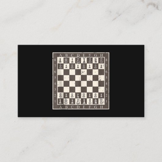Cool Chess Board Halloween Costume Funny Lazy Informatiekaartje (Voorkant)