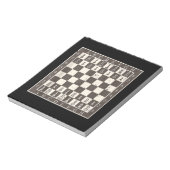 Cool Chess Board Halloween Costume Funny Lazy Notitieblok (Linkerzijde)