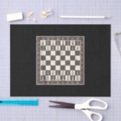 Cool Chess Board Halloween Costume Funny Lazy Tissuepapier (Craft)