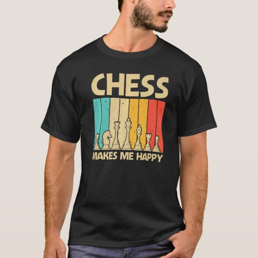 Cool Chess For Men Women Piece Chess Player Coach  T-shirt (Voorkant)