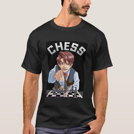 Cool Chess Lover Mannen Vrouwen Kinder Smart Chess T-shirt (Voorkant)