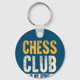 Cool Chess Player Lover Birthday Gift Chess Club Sleutelhanger