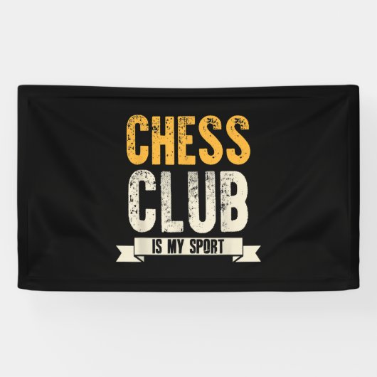 Cool Chess Player Lover Birthday Gift Chess Club Spandoek (Horizontaal)