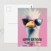 Cool Chic: De brutale adelaar met stijl Briefkaart (Voorkant / Achterkant)