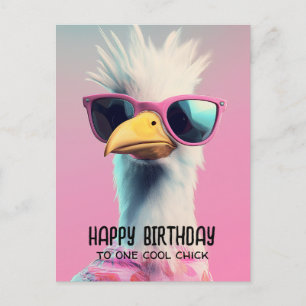 Cool Chic: De Sassy Eagle met stijl Briefkaart