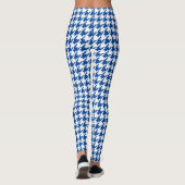 Cool Chic houndstooth Gecontroleerd Patroon Uw kle Leggings (Achterkant)