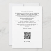 Cool Chic Romantic 4 Multi Photos Wedding Trendy  Save The Date (Achterkant)