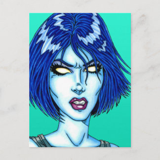 Cool Chick Briefkaart