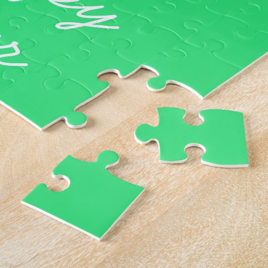 Cool Chick funky Easter yellow chick Legpuzzel (Zijkant)