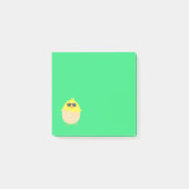 Cool Chick funky Easter yellow chick Post-it® Notes (Voorkant)