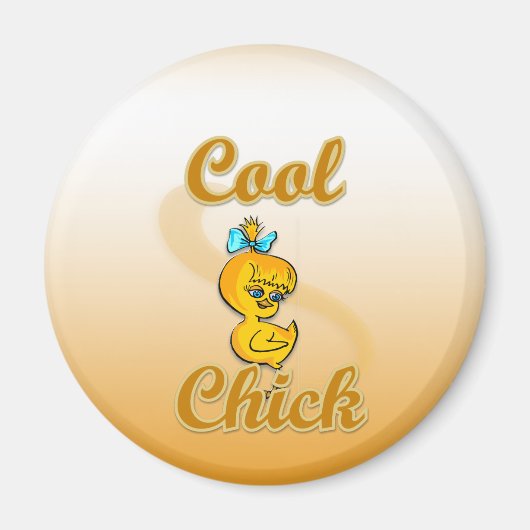 Cool Chick Magneet (Voorkant)