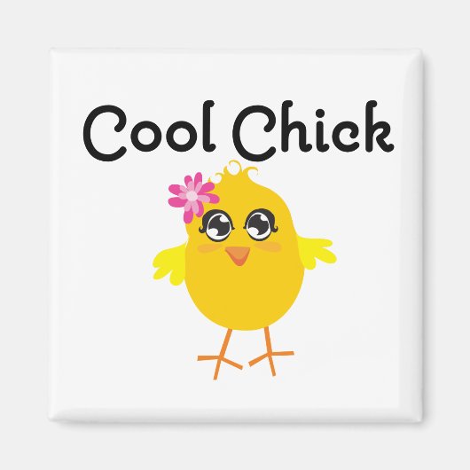 Cool Chick Magneet (Voorkant)