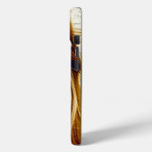 Cool Chick met Reflectie van een Muzikaal Festival Case-Mate iPhone Case (Achterkant / Links)