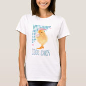 Cool Chick Retro Vibes T-shirt (Voorkant)