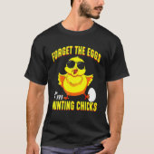 Cool Chicken Sunglazen T-shirt (Voorkant)