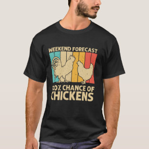 Cool Chicken Voor Mannen Vrouwen Haan Hen Lover Ch T-shirt