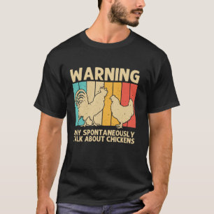 Cool Chicken Voor Mannen Vrouwen Haan Hen Lover Ch T-shirt