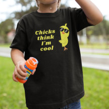 Cool Chicks Paaspeuter T-shirt Funny Boy