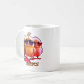 Cool chicks Retro Girls Besties Getaway Trip Mok (Voorkant links)