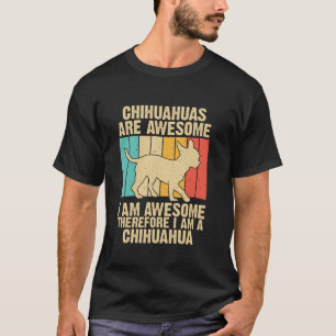 Cool Chihuahua Voor Mannen Vrouwen 80s Huisdier Ho T-shirt