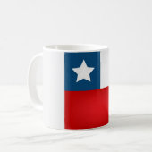 Cool Chilean Flag Koffiemok (Voorkant links)