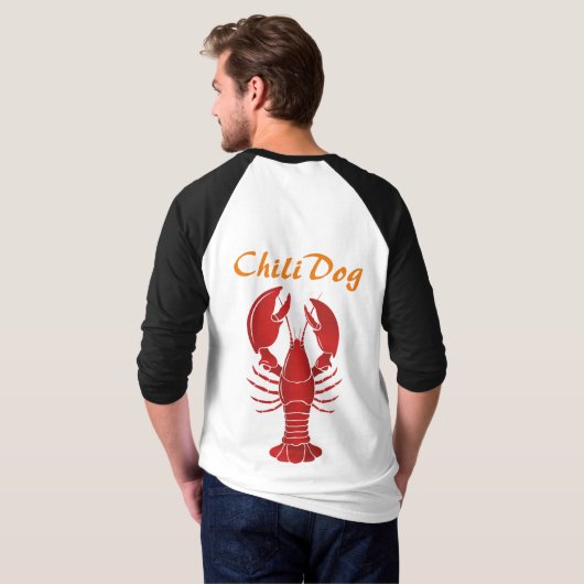 Cool ChiliDog Boating T-shirt! T-shirt (Achterkant volledig)
