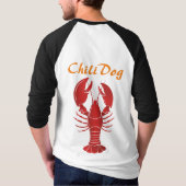 Cool ChiliDog Boating T-shirt! T-shirt (Achterkant)