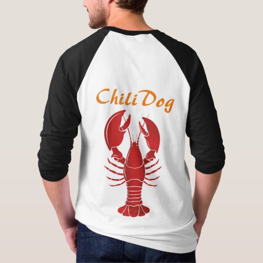 Cool ChiliDog Boating T-shirt! T-shirt (Achterkant)