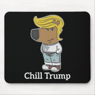 Cool Chill Guy Meme T - shirts - Trump Chill Guy M Muismat