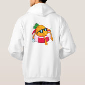 Cool Chill Pineappel Hoodie (Achterkant)