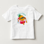Cool Chill Pineappel Kinder Shirts (Voorkant)