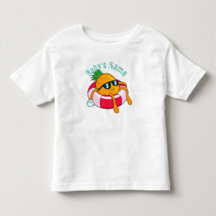 Cool Chill Pineappel Kinder Shirts
