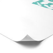 Cool Chill Pineappel Poster (Hoek)