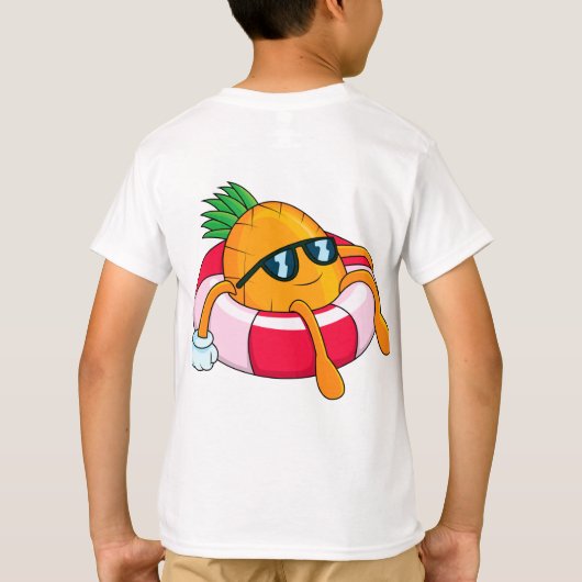 Cool Chill Pineappel T-shirt (Achterkant)