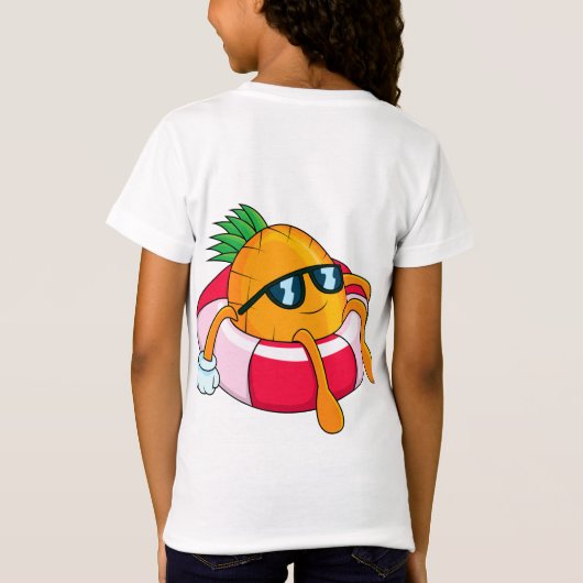 Cool Chill Pineappel T-shirt (Achterkant)