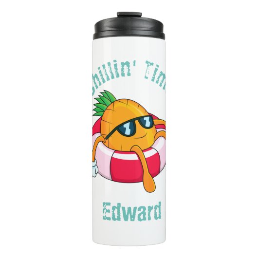 Cool Chill Pineappel Thermosbeker (Voorkant)