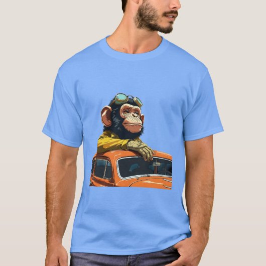 Cool Chimp Roadster Adventure T-shirt (Voorkant)