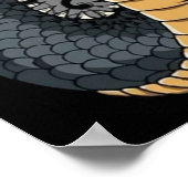 Cool Chinese Dragon Poster (Hoek)