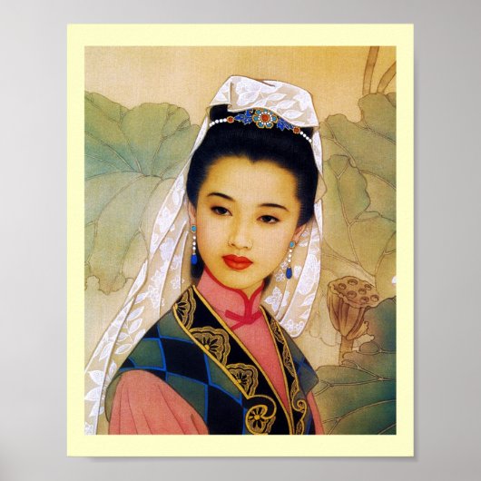 Cool chinese mooie prinses Guo Jing Poster (Voorkant)