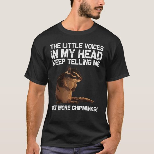 Cool Chipmunk voor mannen Squirrel Whisperer Ro T-shirt (Voorkant)
