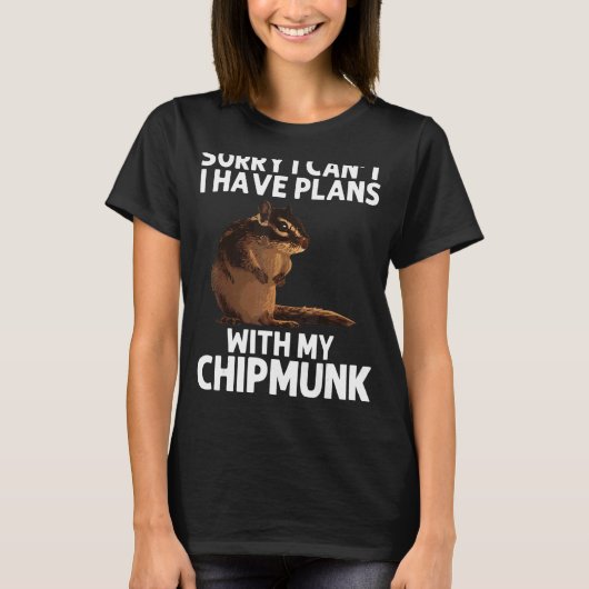 Cool Chipmunk voor mannen Squirrel Whisperer Ro T-shirt (Voorkant)