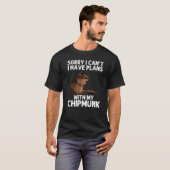 Cool Chipmunk voor mannen Squirrel Whisperer Ro T-shirt (Voorkant volledig)